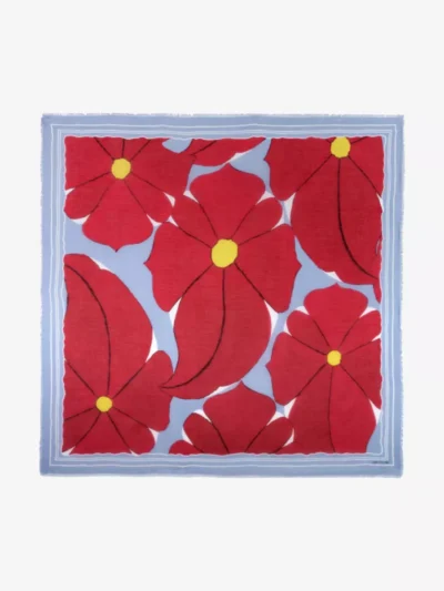 Luisa Cerano Luisa Cerano Baumwolltuch mit Flower-Print - red flower print