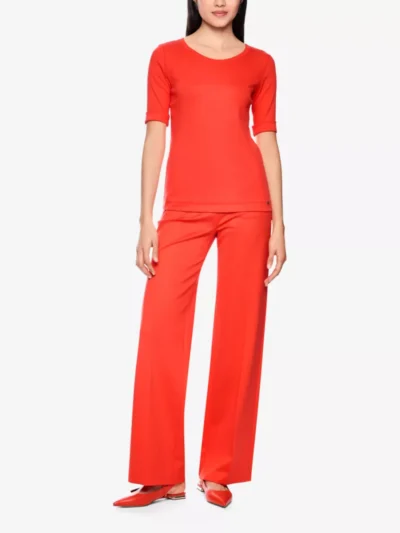 Marc Cain Additions Marc Cain Additions T-Shirt - bright tomato