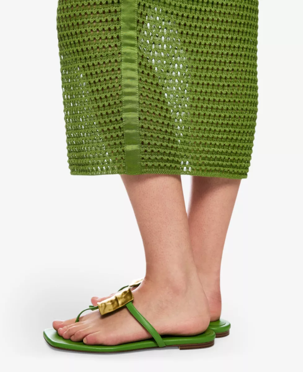 Marc Cain Collections Kleid - garden green 6 Marc Cain Collections Marc Cain Collections Kleid - garden green