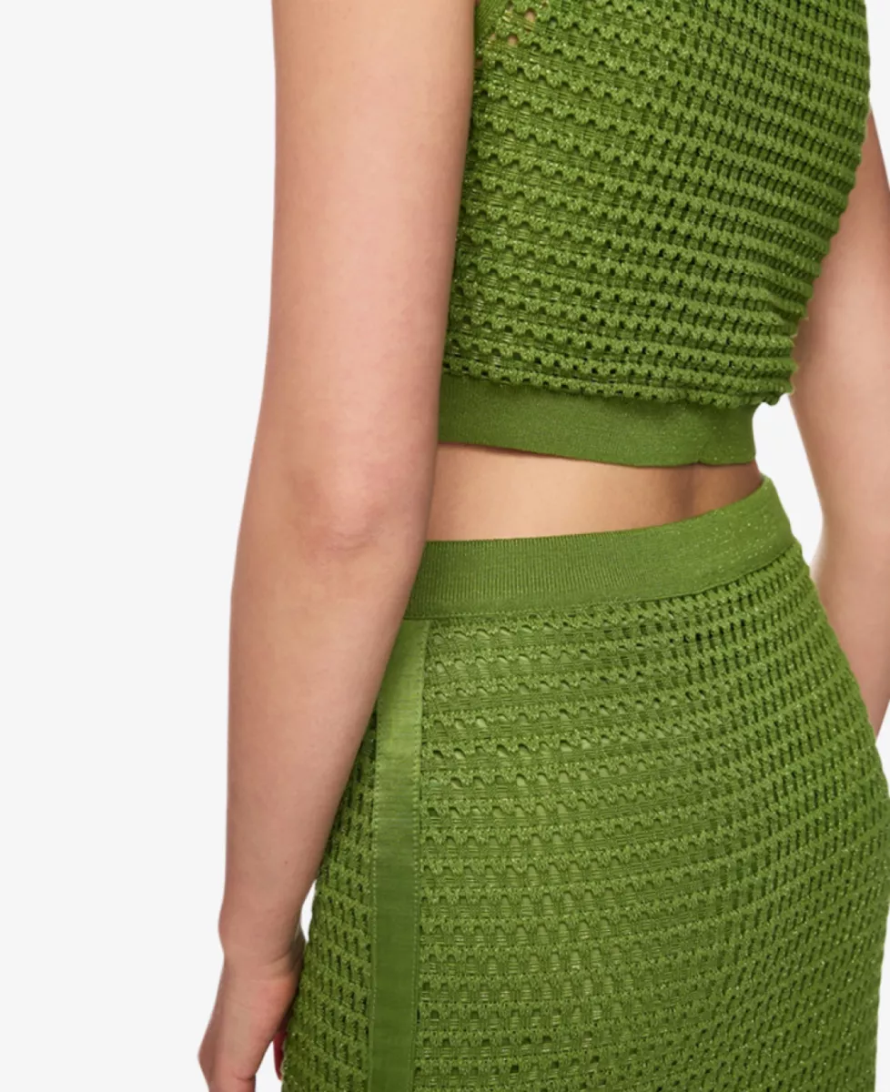 Marc Cain Collections Kleid - garden green 8 Marc Cain Collections Marc Cain Collections Kleid - garden green