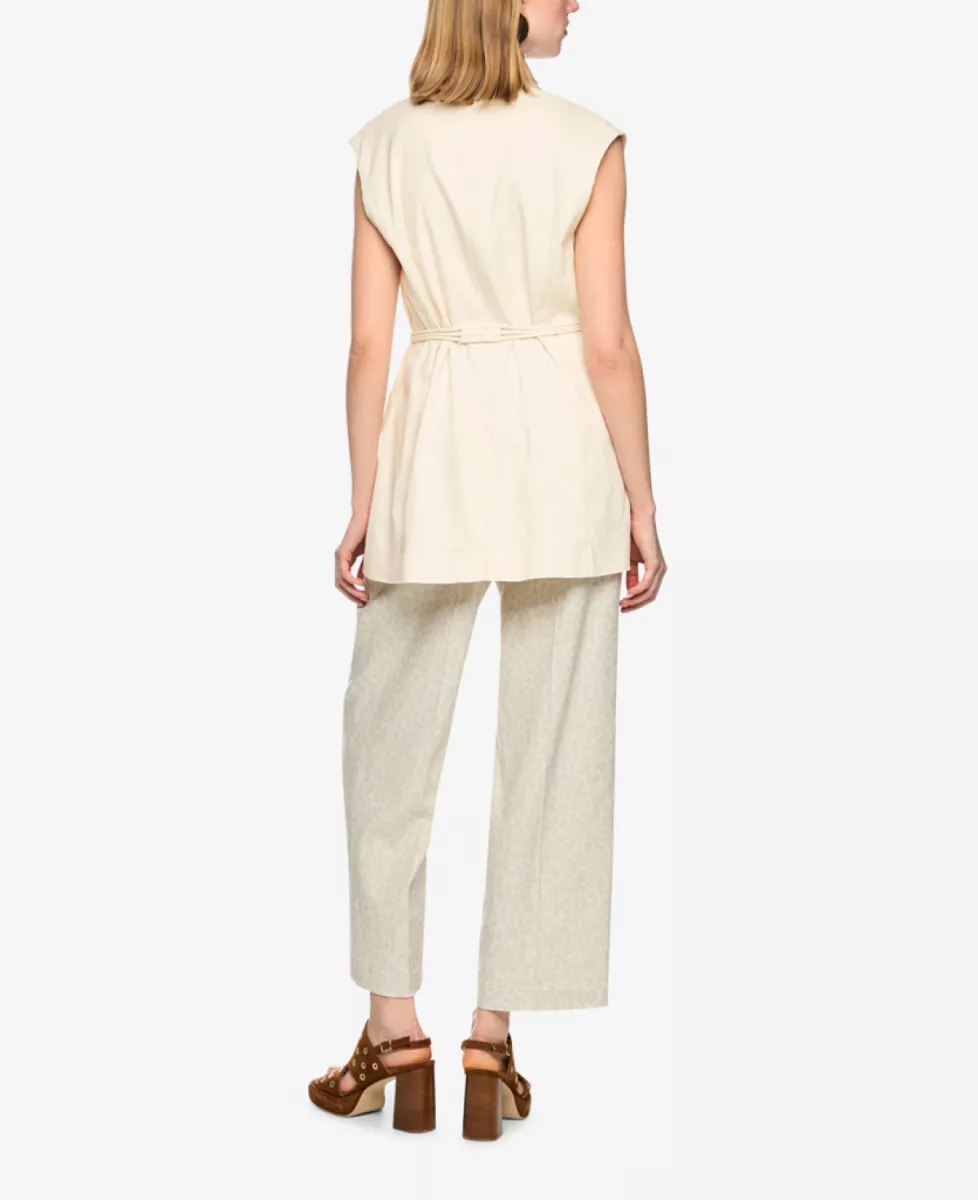 Marc Cain Collections Weste - bright ecru 7 Marc Cain Collections Marc Cain Collections Weste - bright ecru