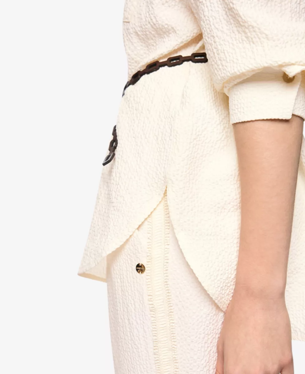 Marc Cain Collections Bluse - bright ecru 5 Marc Cain Collections Marc Cain Collections Bluse - bright ecru