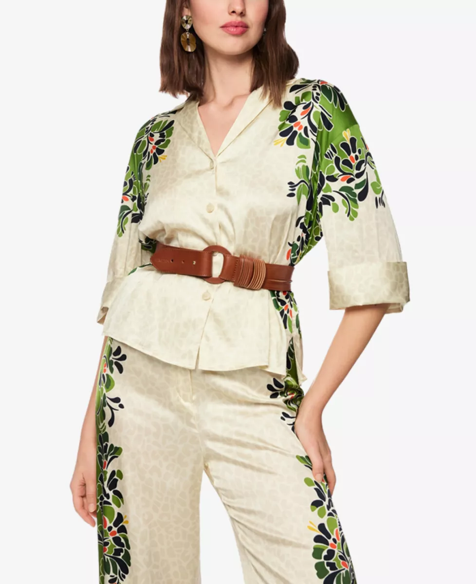 Marc Cain Collections Bluse - bright ecru 3 Marc Cain Collections Marc Cain Collections Bluse - bright ecru