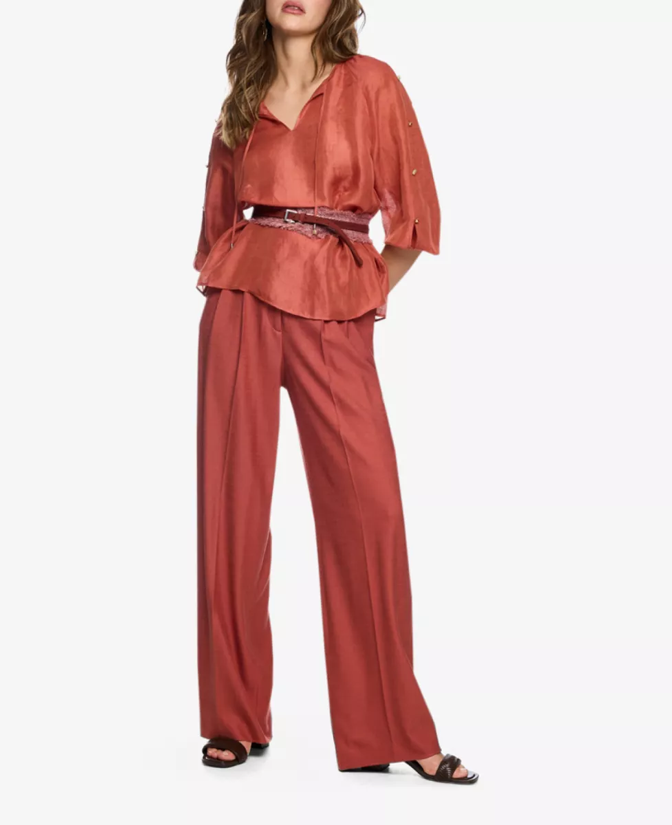 Marc Cain Collections Bluse - etruscan red 3 Marc Cain Collections Marc Cain Collections Bluse - etruscan red