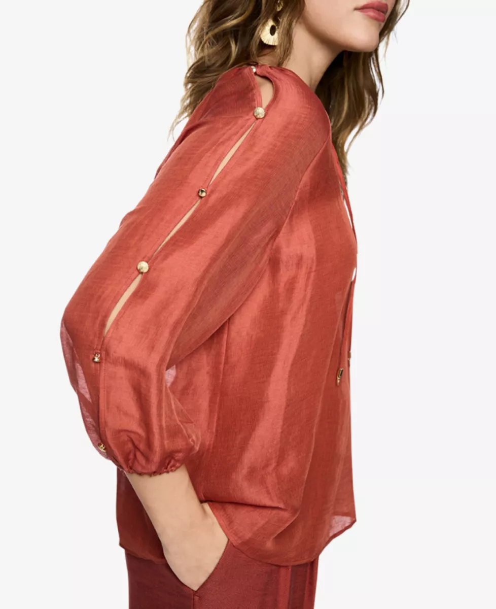 Marc Cain Collections Bluse - etruscan red 6 Marc Cain Collections Marc Cain Collections Bluse - etruscan red