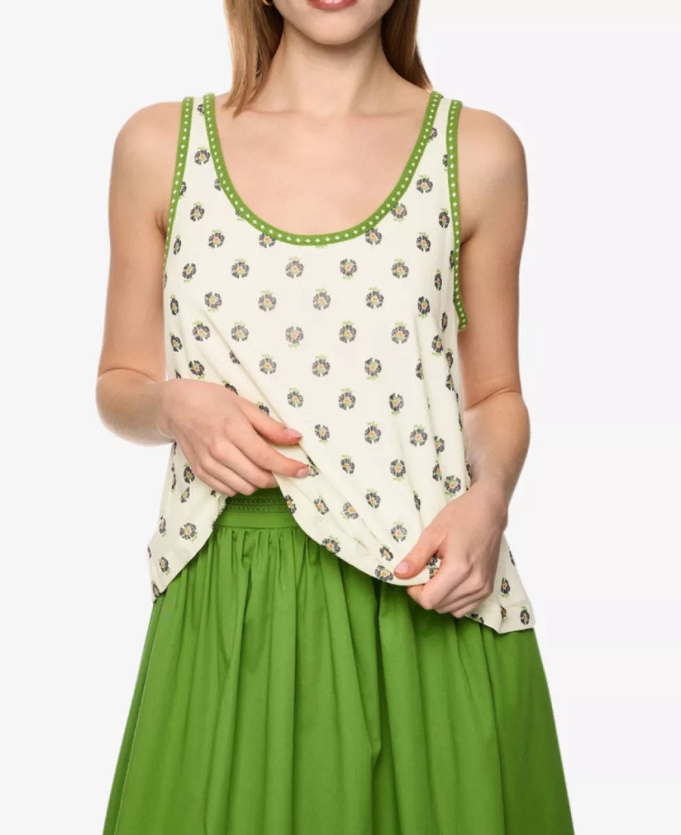 Marc Cain Collections Top - bright ecru 4 Marc Cain Collections Marc Cain Collections Top - bright ecru