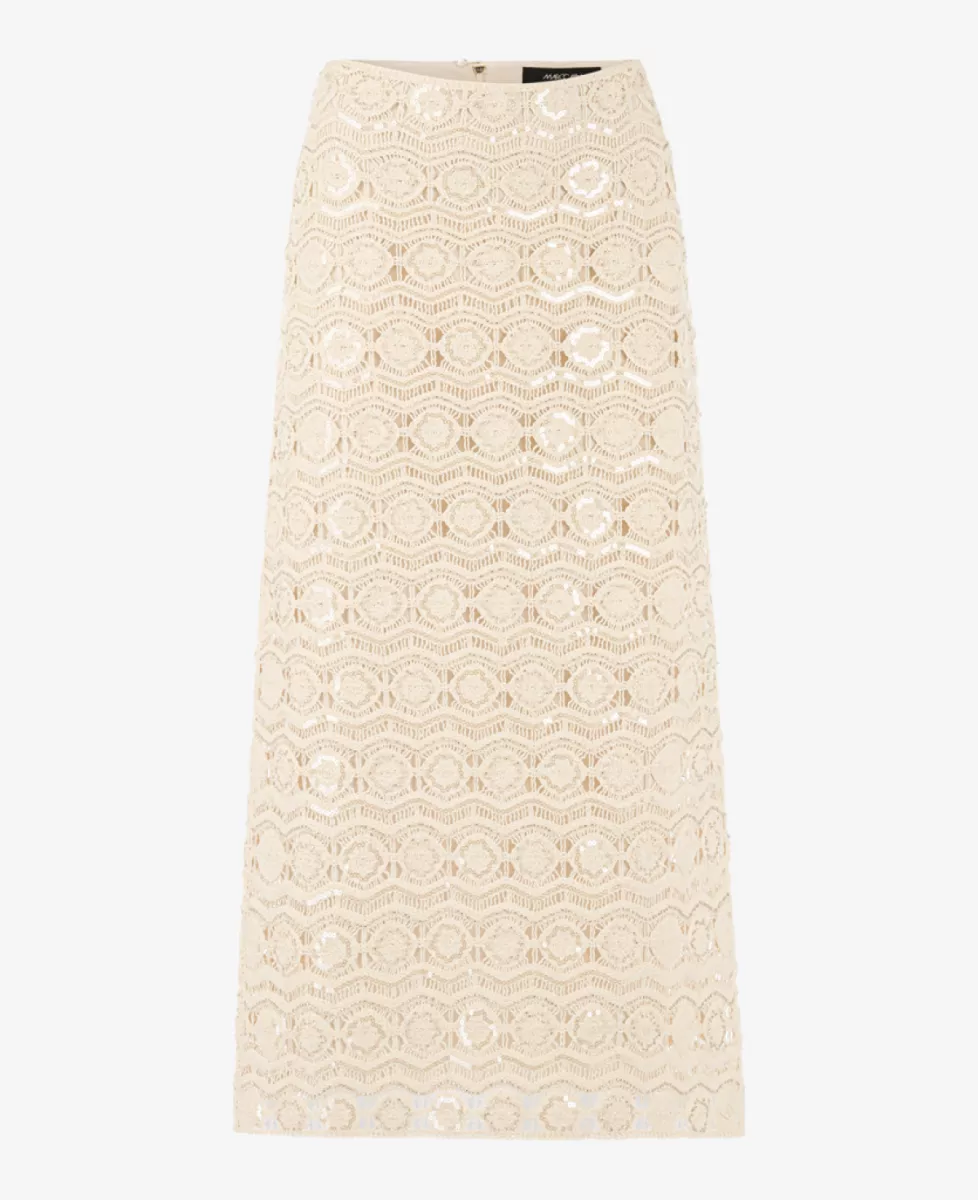 Marc Cain Collections Rock - bright ecru 1 Marc Cain Collections Marc Cain Collections Rock - bright ecru