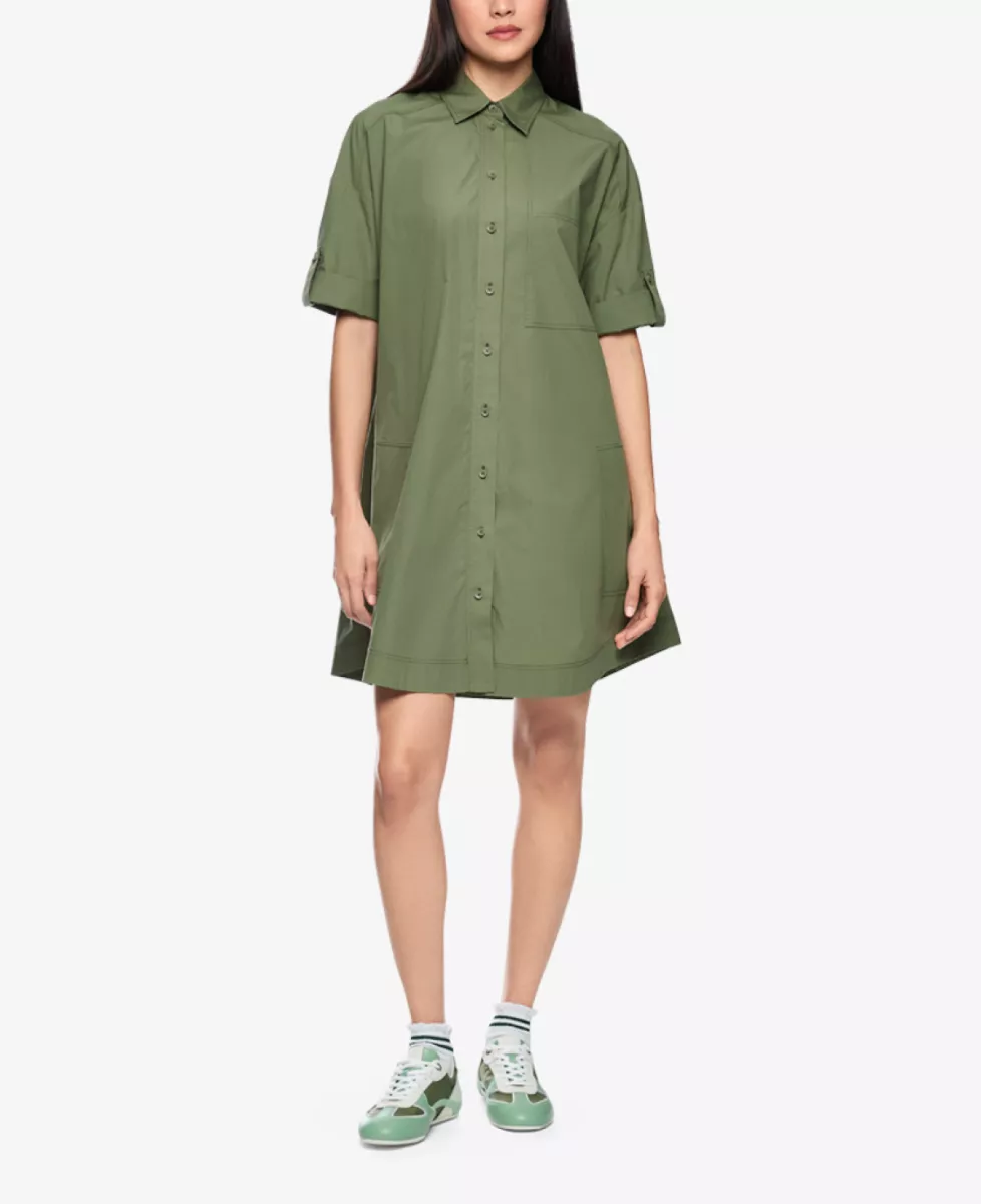 Marc Cain Sports Kleid - olivine 5 Marc Cain Sports Marc Cain Sports Kleid - olivine