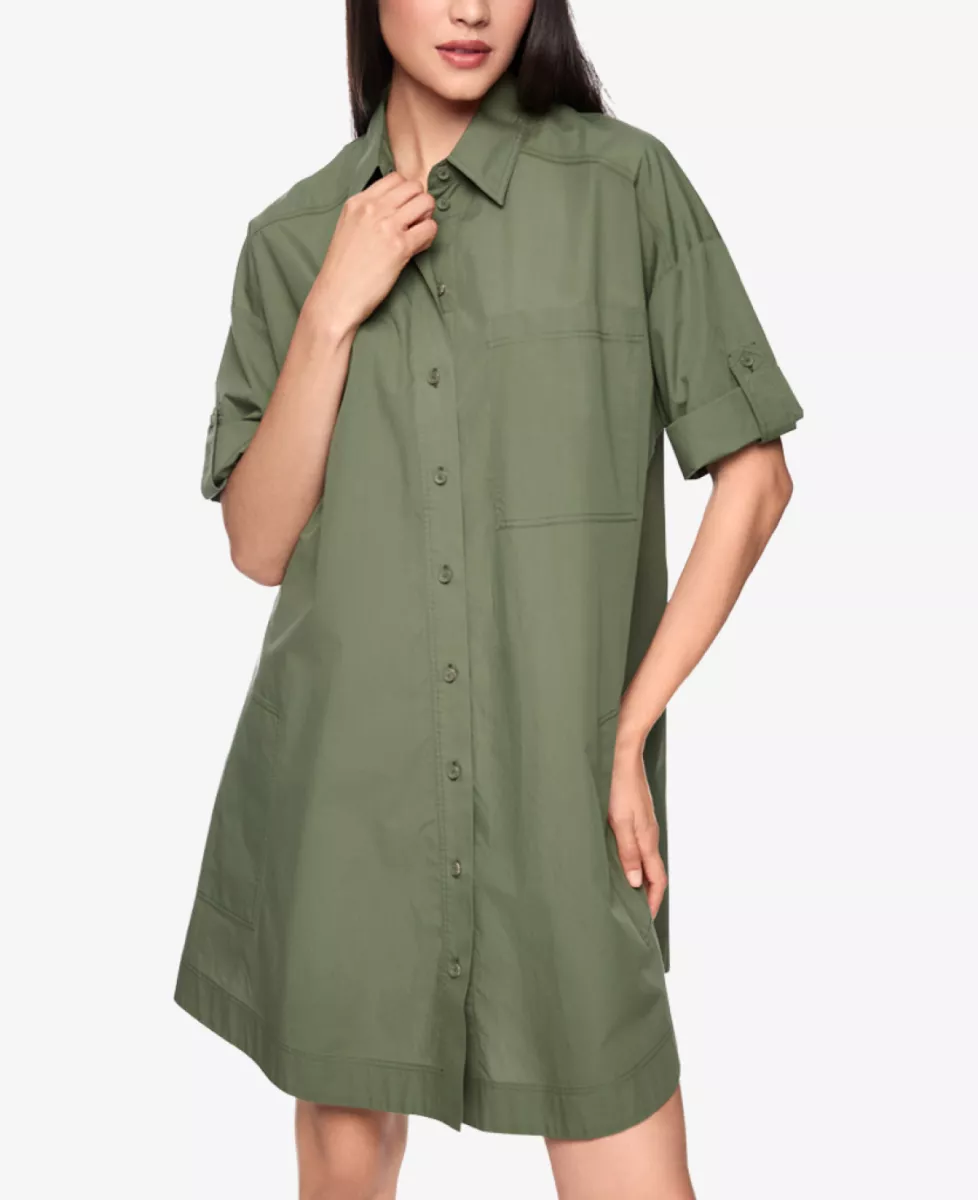 Marc Cain Sports Kleid - olivine 7 Marc Cain Sports Marc Cain Sports Kleid - olivine