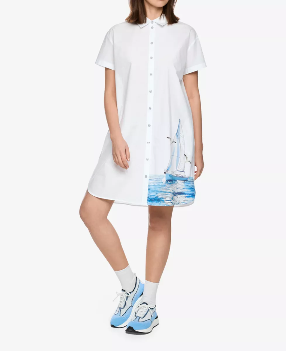 Marc Cain Sports Kleid - little boy blue 2 Marc Cain Sports Marc Cain Sports Kleid - little boy blue