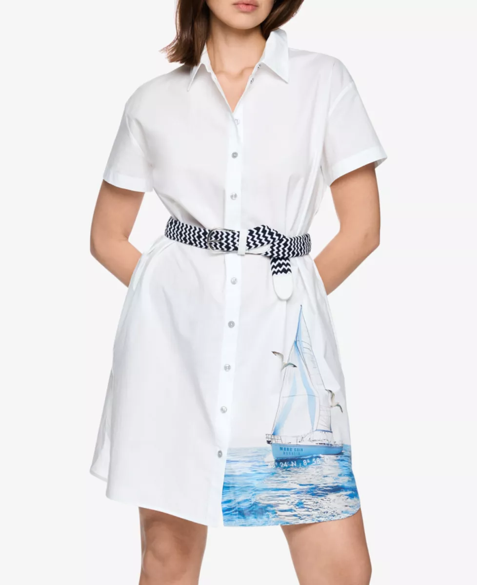 Marc Cain Sports Kleid - little boy blue 3 Marc Cain Sports Marc Cain Sports Kleid - little boy blue
