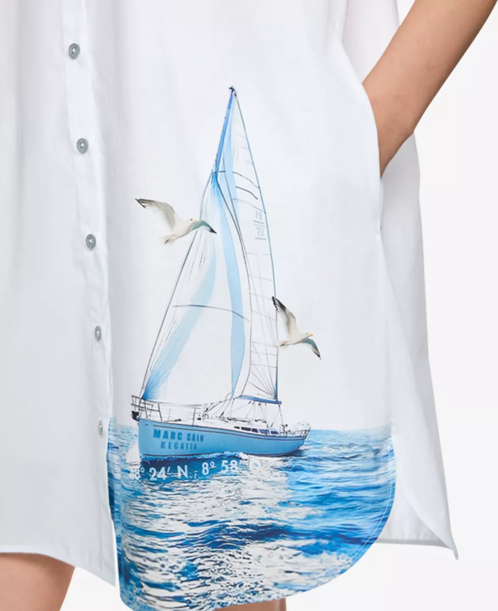 Marc Cain Sports Kleid - little boy blue 5 Marc Cain Sports Marc Cain Sports Kleid - little boy blue