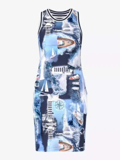 Marc Cain Sports Marc Cain Sports Kleid - little boy blue