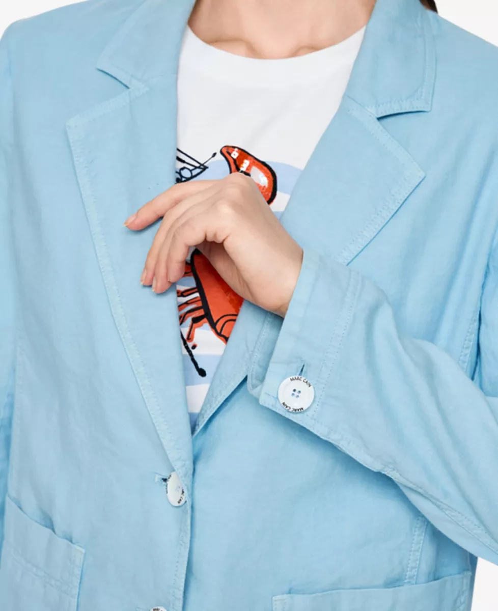 Marc Cain Sports Blazer - little boy blue 4 Marc Cain Sports Marc Cain Sports Blazer - little boy blue