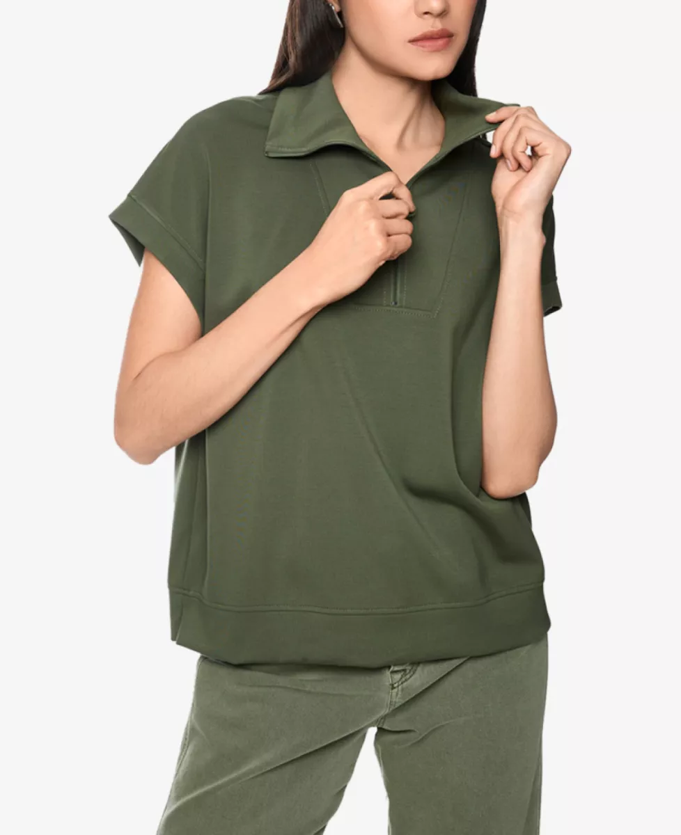 Marc Cain Sports T-Shirt - olivine 4 Marc Cain Sports Marc Cain Sports T-Shirt - olivine