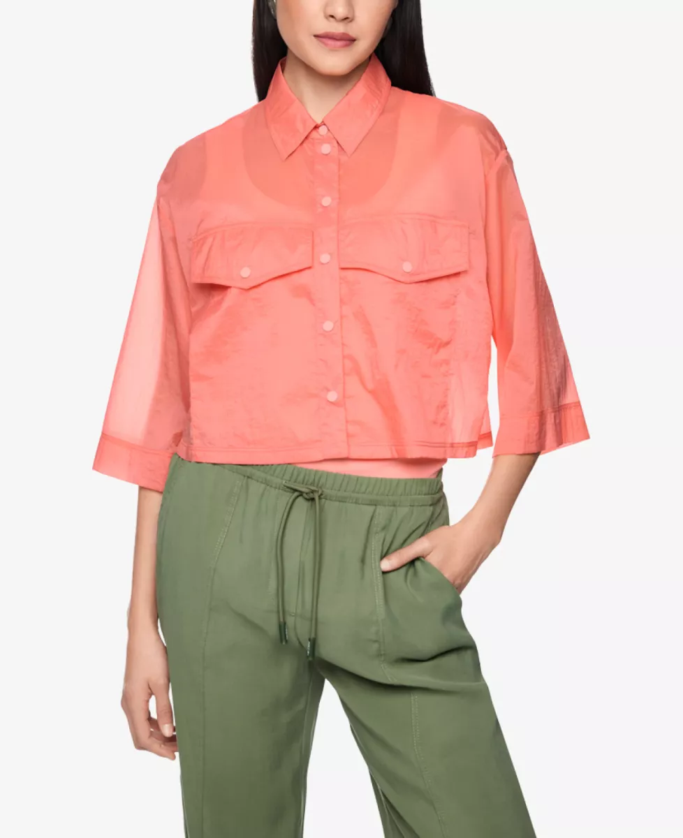 Marc Cain Sports blouse - candlelight peach 3 Marc Cain Sports Marc Cain Sports blouse - candlelight peach