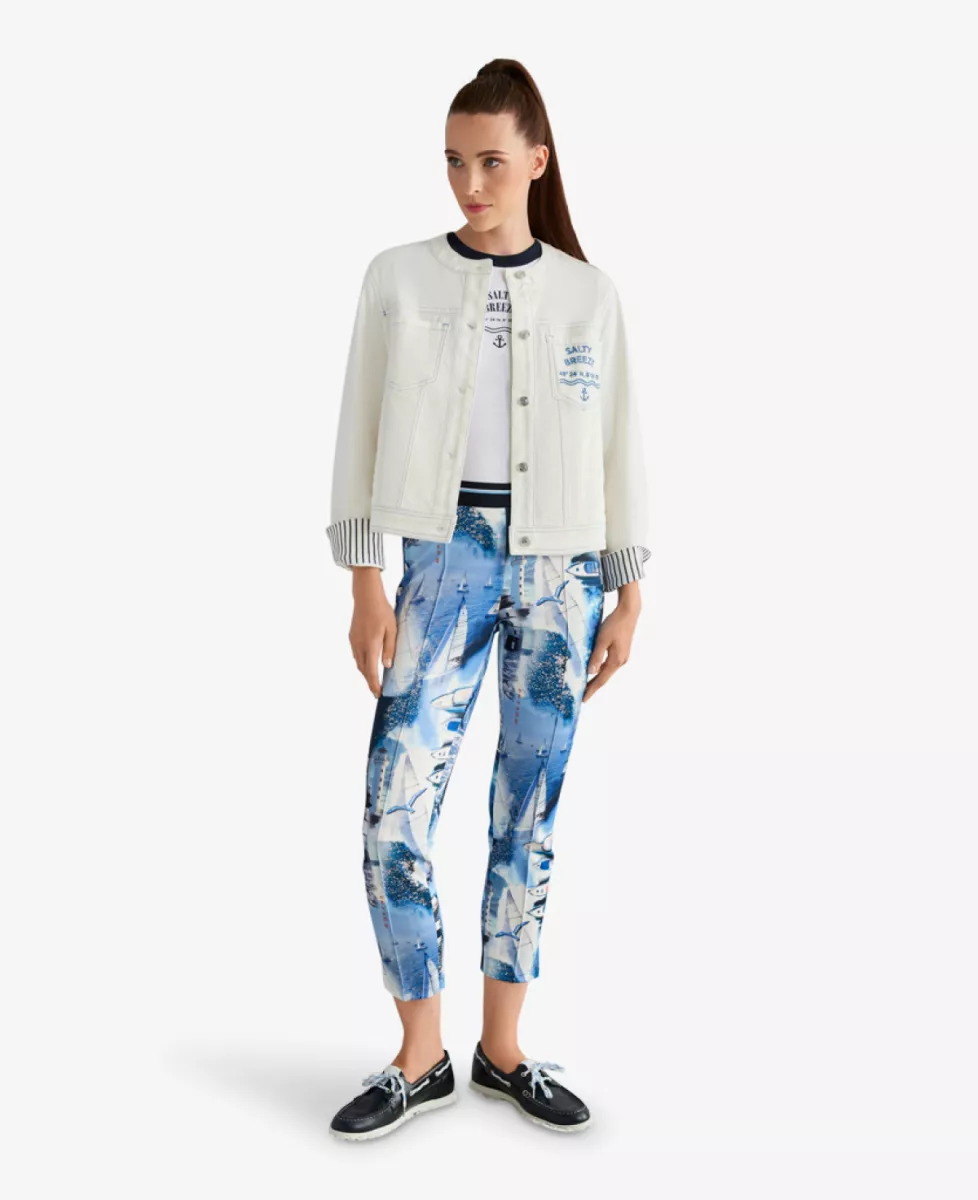 Marc Cain Sports Hose SOFIA - little boy blue 2 Marc Cain Sports Marc Cain Sports Hose SOFIA - little boy blue