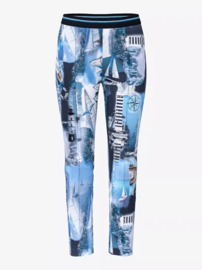 Marc Cain Sports Marc Cain Sports Hose SOFIA - little boy blue
