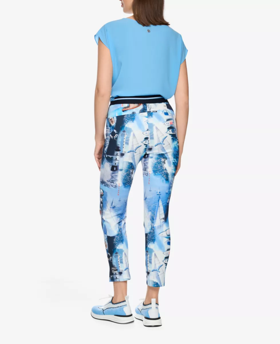 Marc Cain Sports Hose SOFIA - little boy blue 7 Marc Cain Sports Marc Cain Sports Hose SOFIA - little boy blue