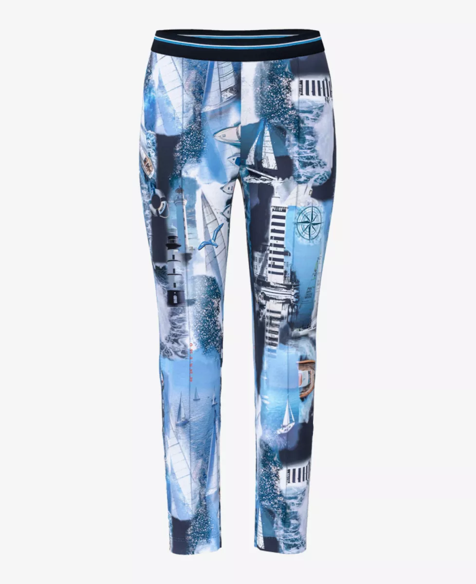 Marc Cain Sports Hose SOFIA - little boy blue 1 Marc Cain Sports Marc Cain Sports Hose SOFIA - little boy blue