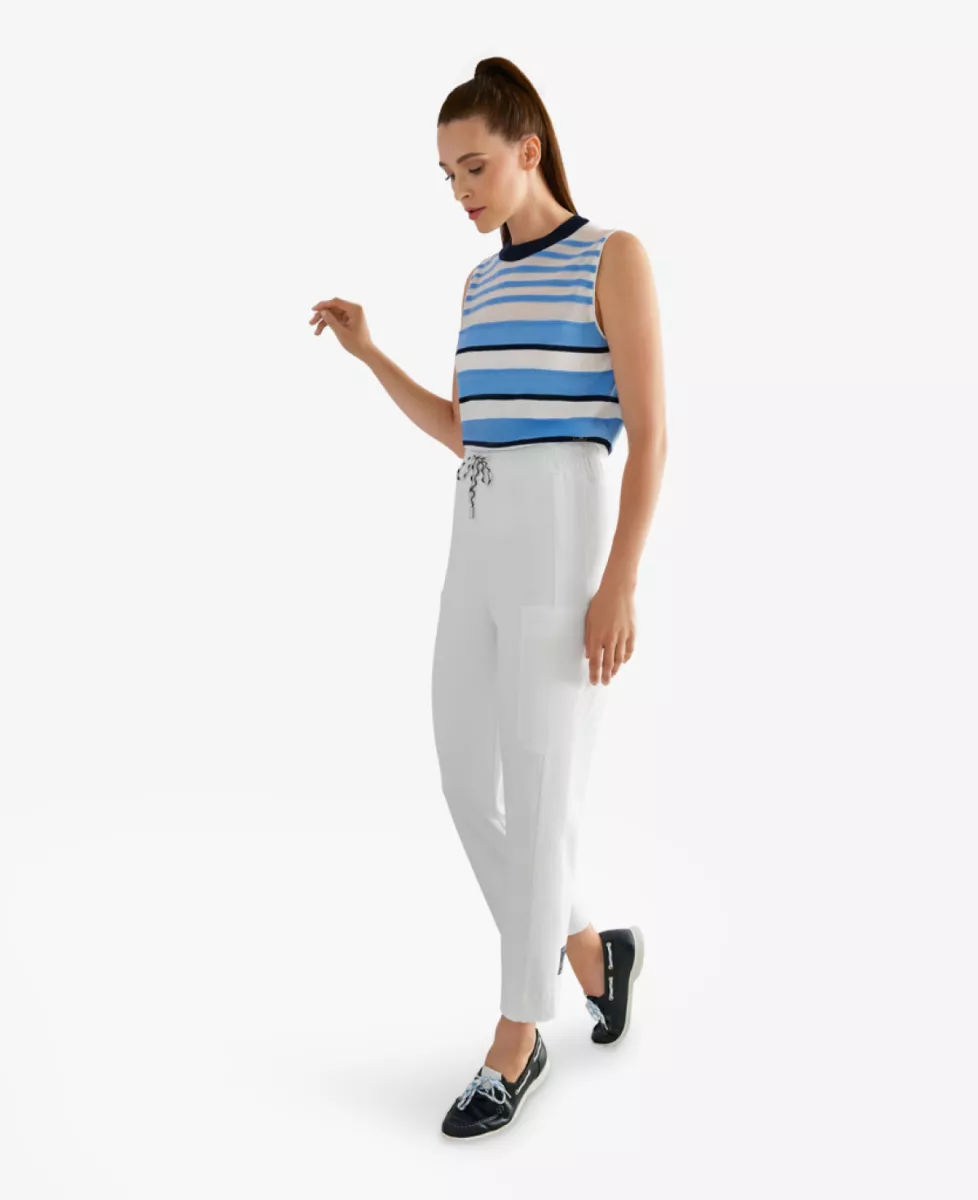 Marc Cain Sports Hose WUXI - white 2 Marc Cain Sports Marc Cain Sports Hose WUXI - white