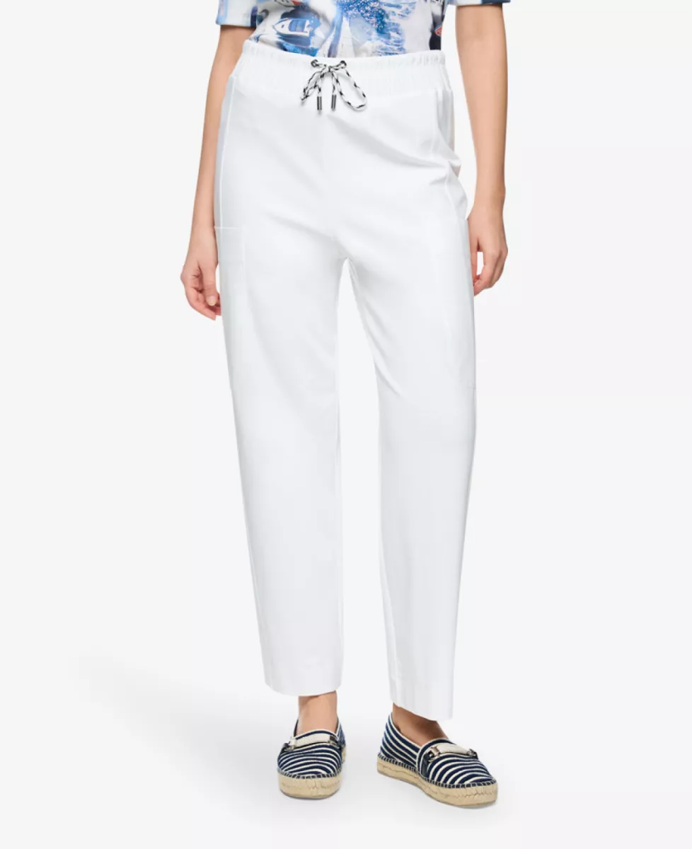 Marc Cain Sports Hose WUXI - white 4 Marc Cain Sports Marc Cain Sports Hose WUXI - white