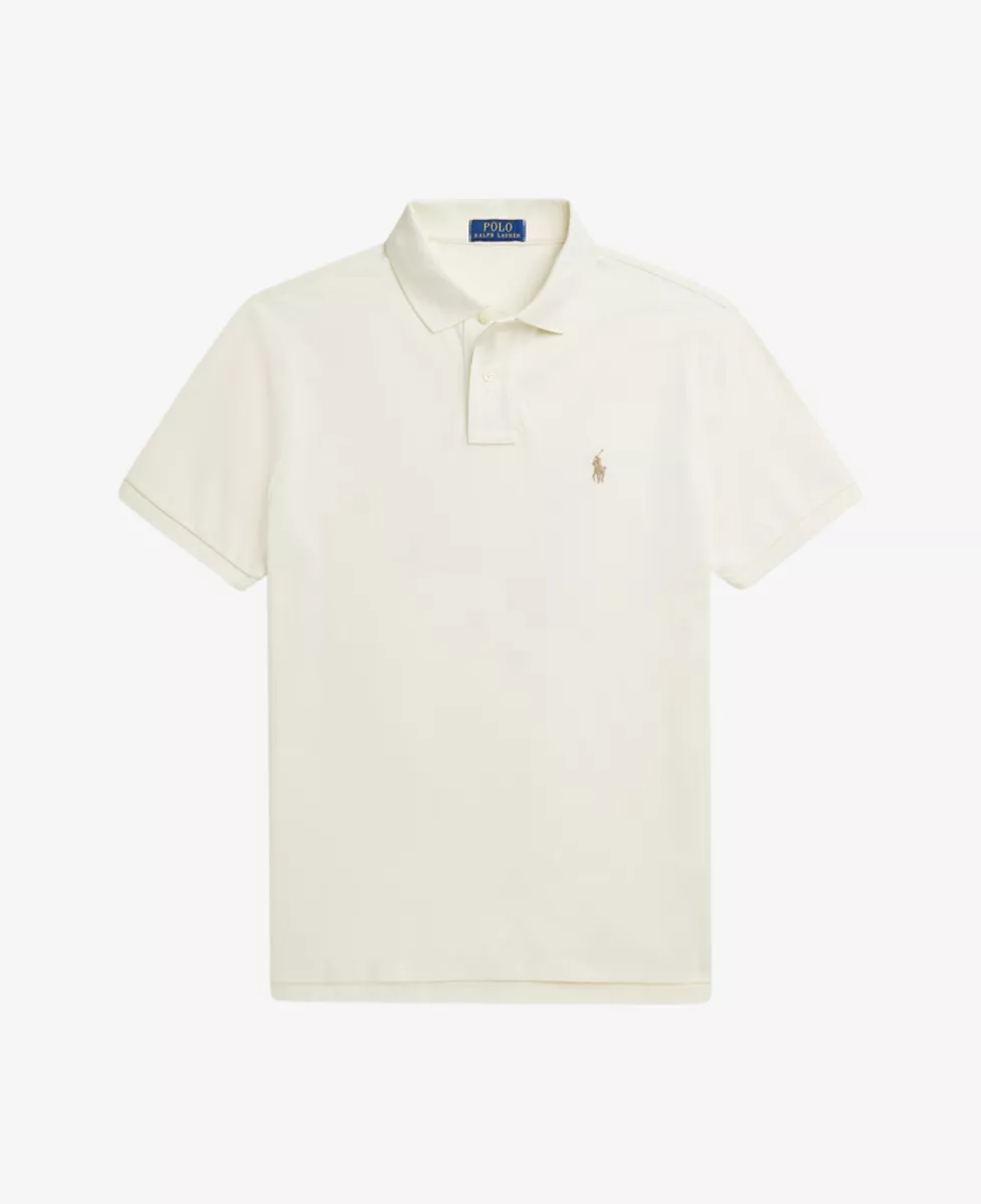 Ralph Lauren Polo Pique - Ecru 1 Ralph Lauren Ralph Lauren Polo Pique - Ecru