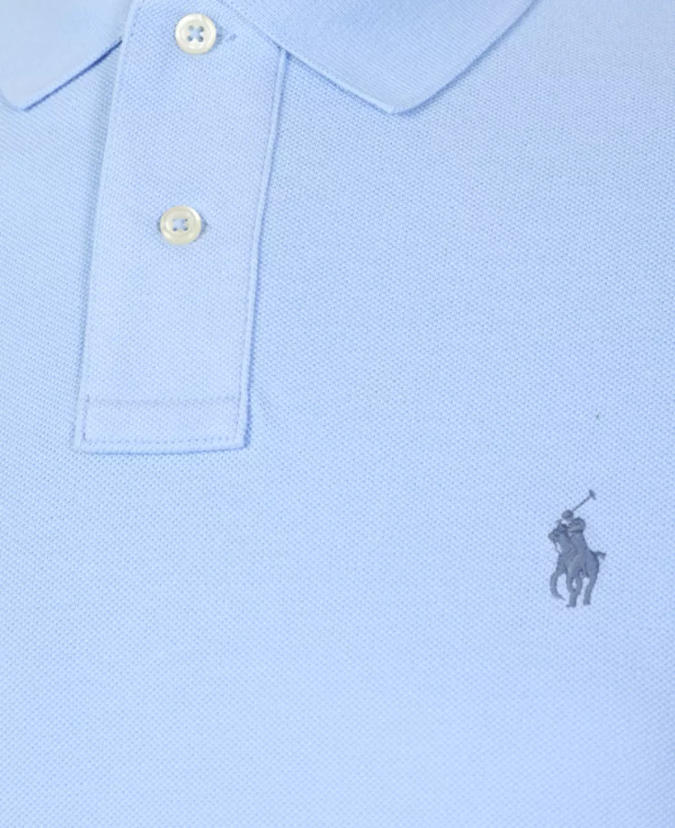 Ralph Lauren Polo Pique - Lichtblauw 3 Ralph Lauren Ralph Lauren Polo Pique - Lichtblauw