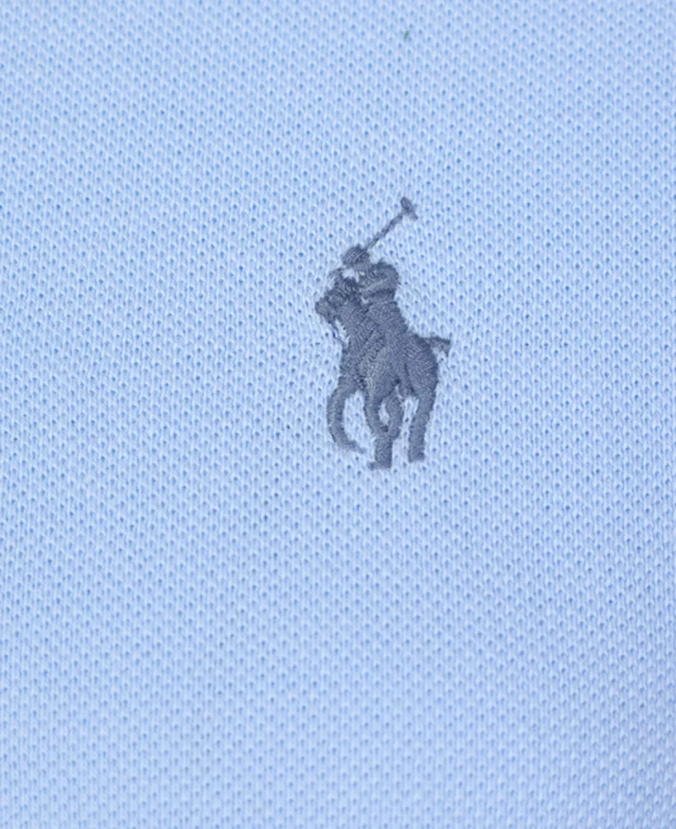 Ralph Lauren Polo Pique - Lichtblauw 4 Ralph Lauren Ralph Lauren Polo Pique - Lichtblauw