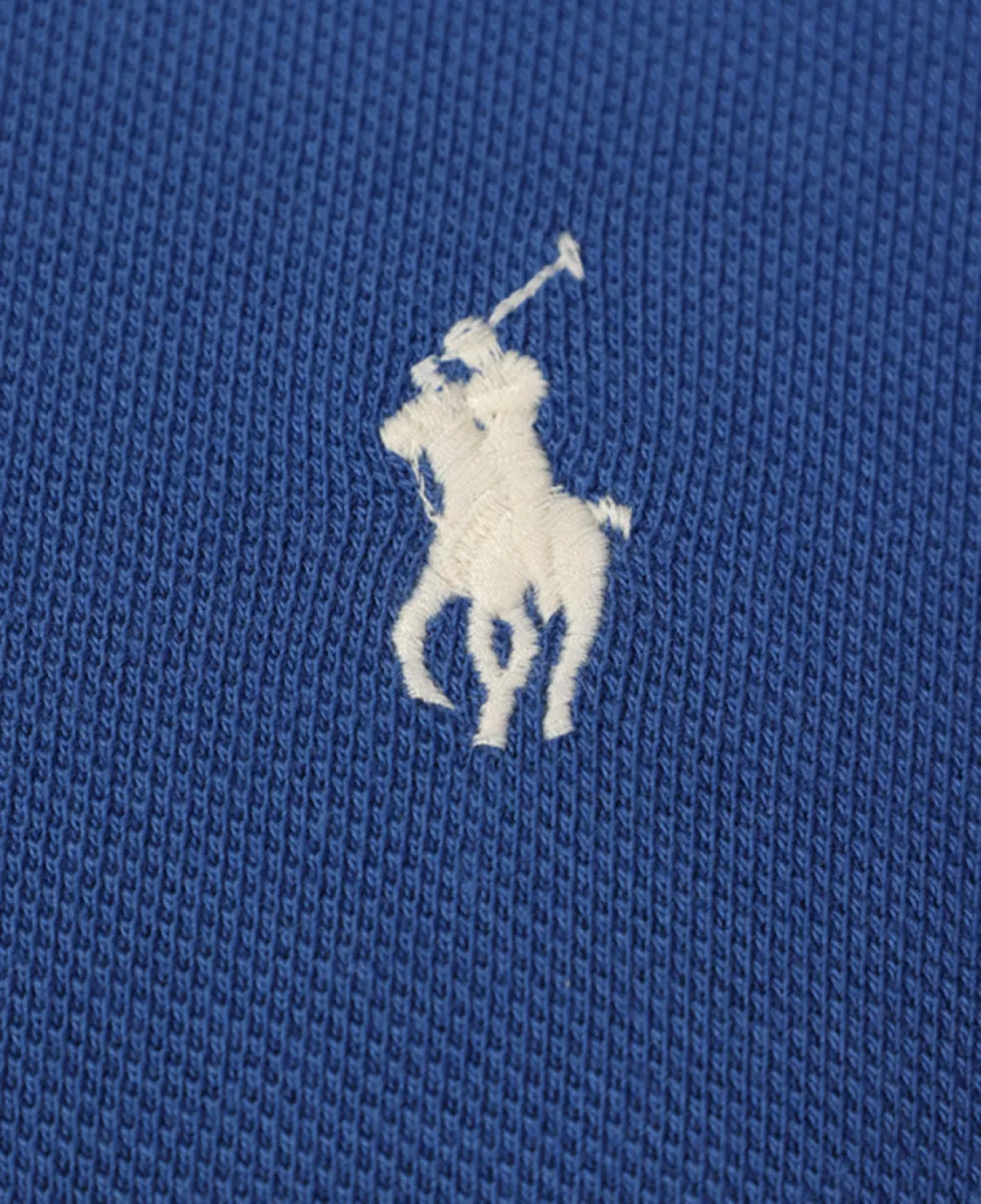 Ralph Lauren Polo Pique - Middelblauw 4 Ralph Lauren Ralph Lauren Polo Pique - Middelblauw