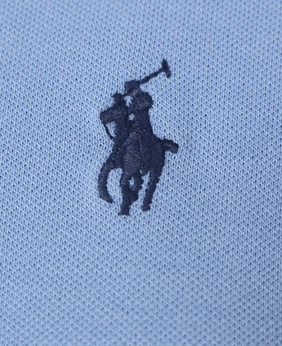 Ralph Lauren Polo Stretch Mesh - Lichtblauw 4 Ralph Lauren Ralph Lauren Polo Stretch Mesh - Lichtblauw