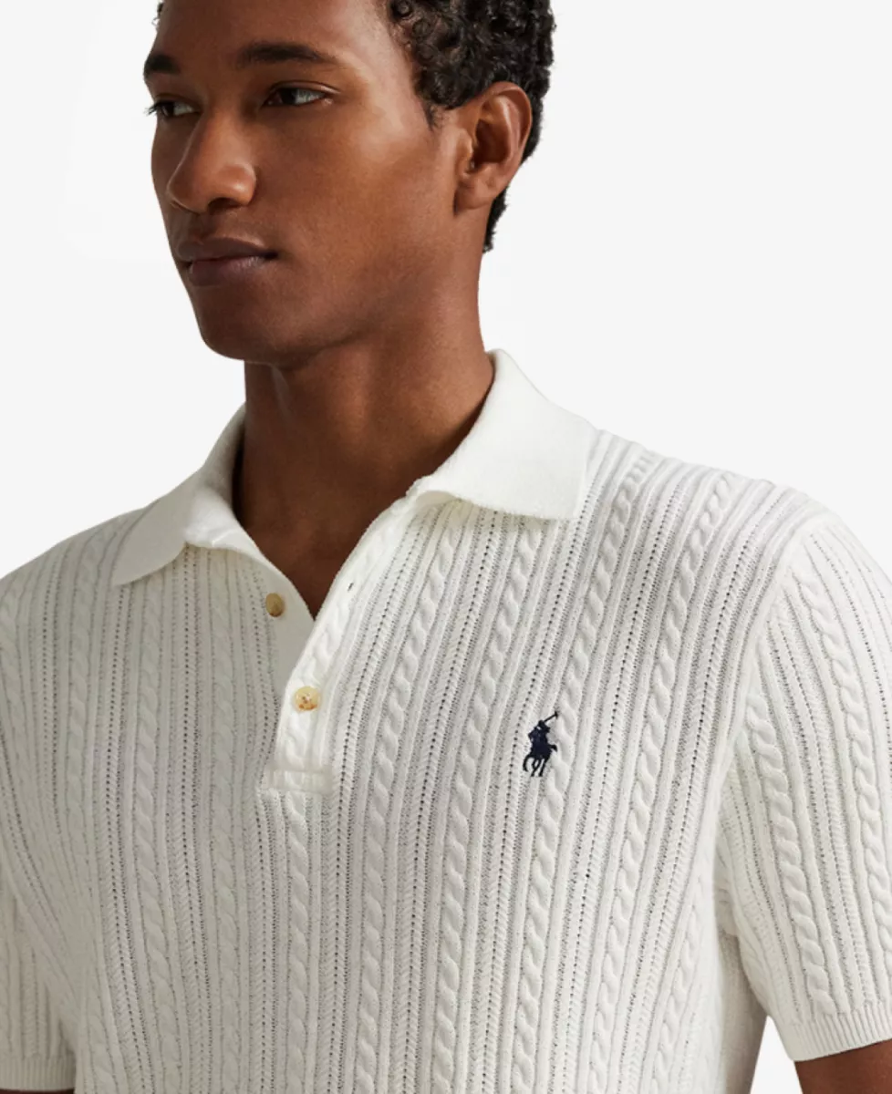 Ralph Lauren Polo Knitted - Wit 4 Ralph Lauren Ralph Lauren Polo Knitted - Wit