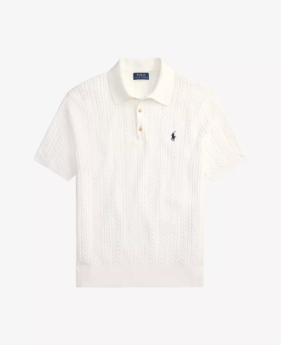 Ralph Lauren Polo Knitted - Wit 1 Ralph Lauren Ralph Lauren Polo Knitted - Wit