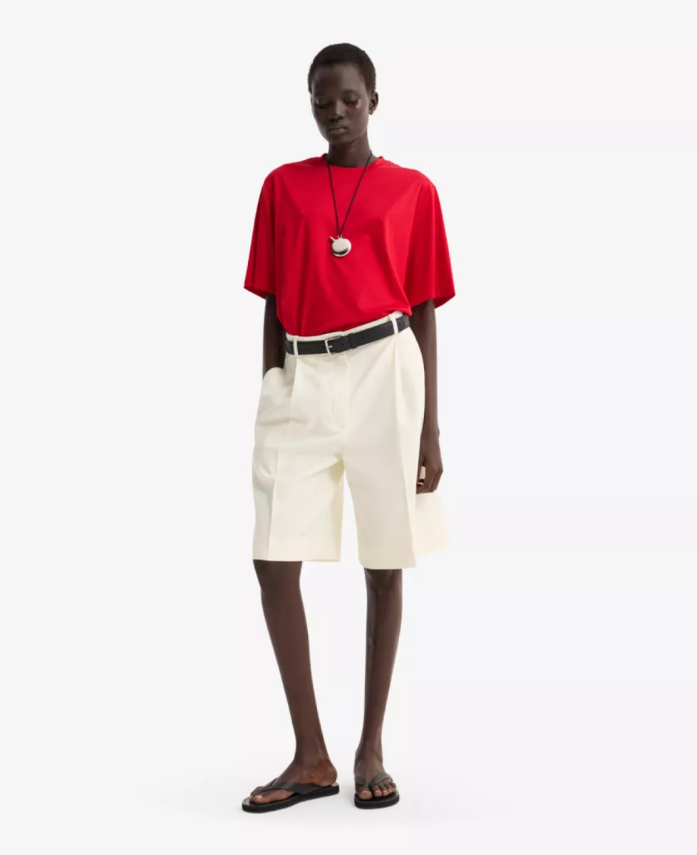 Róhe T-shirt - Rood 3 Róhe Róhe T-shirt - Rood