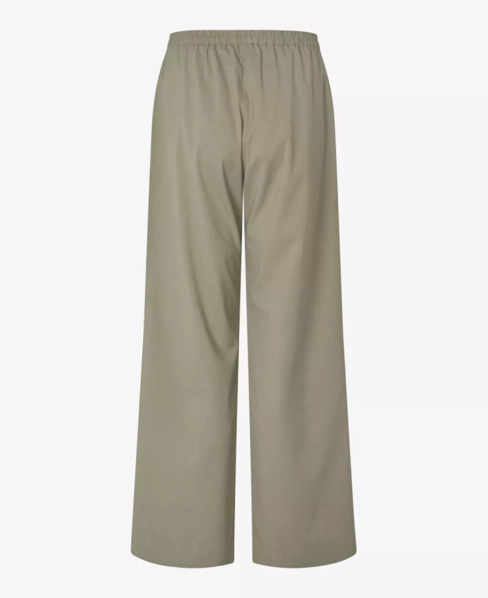 Samsoe Samsoe Broek - Khaki 5 Samsoe Samsoe Samsoe Samsoe Broek - Khaki