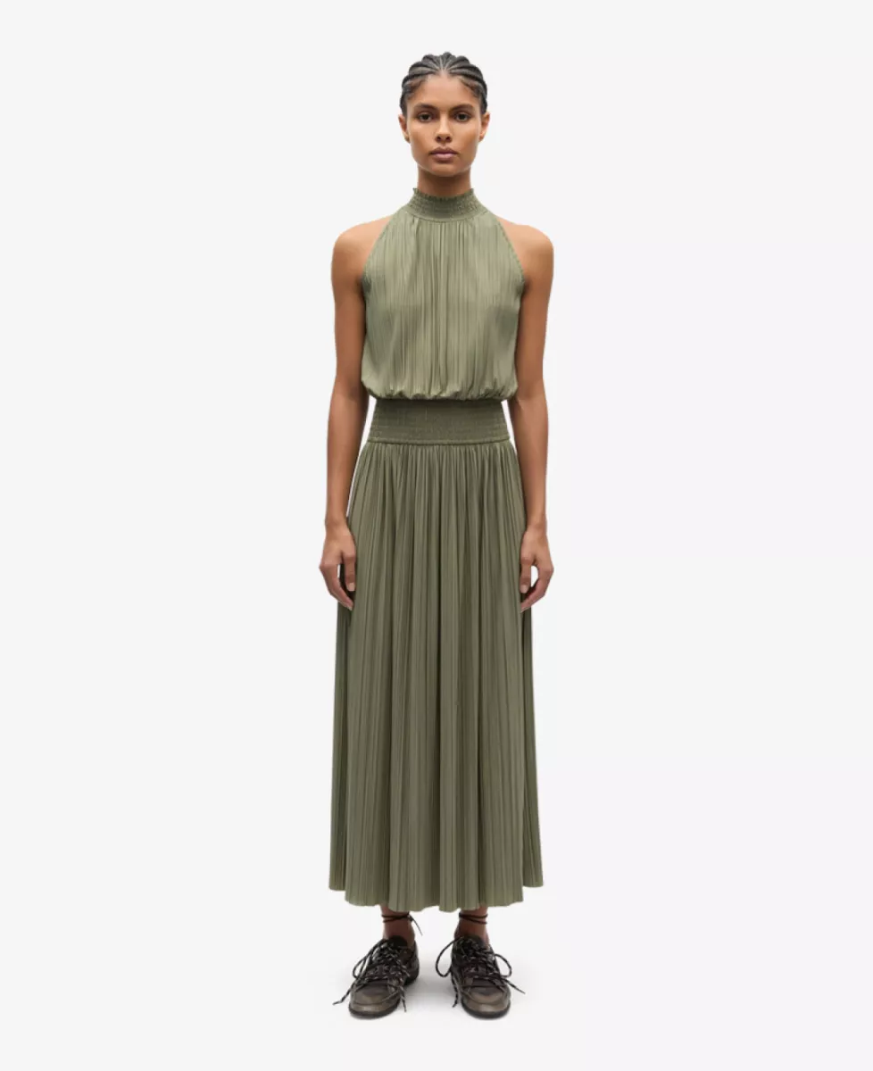 Samsoe Samsoe Jurk - Khaki 2 Samsoe Samsoe Samsoe Samsoe Jurk - Khaki