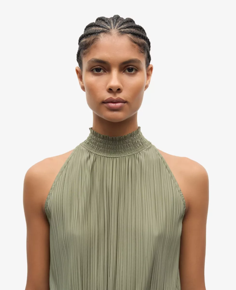 Samsoe Samsoe Jurk - Khaki 3 Samsoe Samsoe Samsoe Samsoe Jurk - Khaki