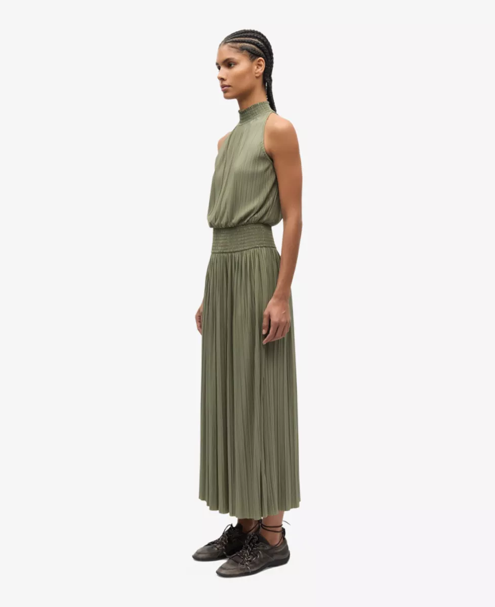 Samsoe Samsoe Jurk - Khaki 4 Samsoe Samsoe Samsoe Samsoe Jurk - Khaki