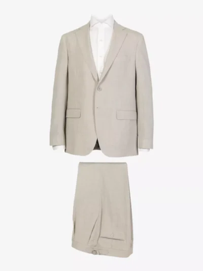 Scabal Scabal Kostuum Lifestyle - Beige