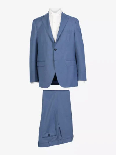 Scabal Scabal Kostuum Image - Middelblauw