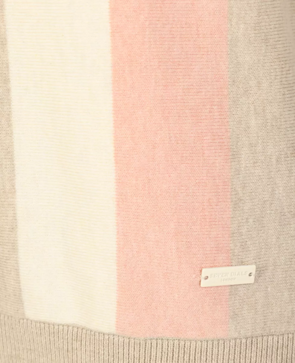 Seven Dials Polo Gebreid - Beige 4 Seven Dials Seven Dials Polo Gebreid - Beige