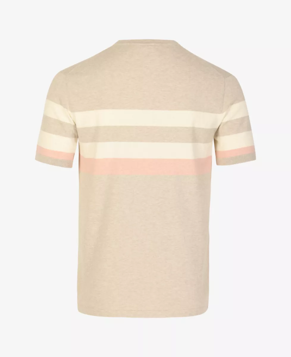 Seven Dials T-shirt gebreid - Beige 2 Seven Dials Seven Dials T-shirt gebreid - Beige