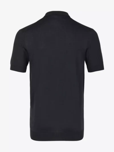 Seven Dials Seven Dials Polo Gebreid - Navy