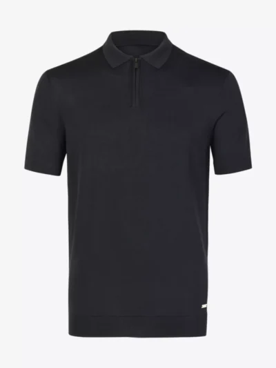 Seven Dials Seven Dials Polo Gebreid - Navy