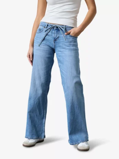 Sisters Point Sisters Point Jeans - Denimblauw