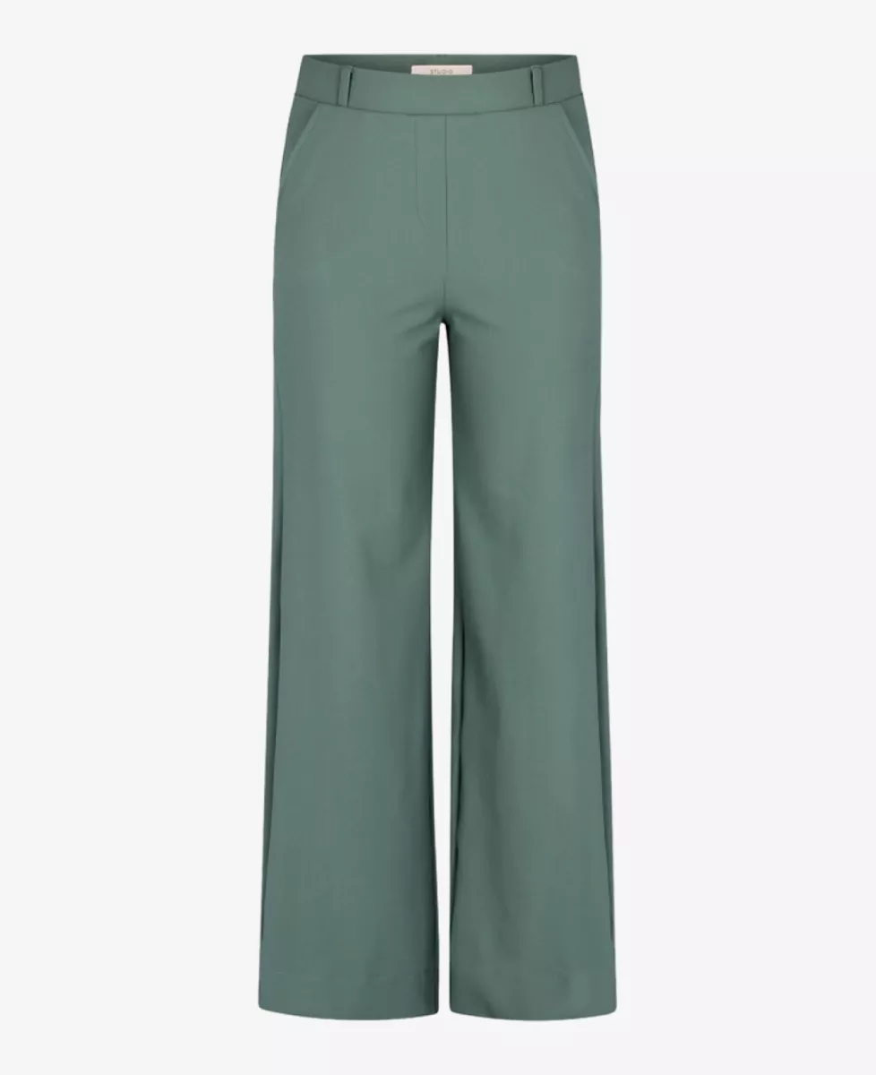Studio Anneloes Broek - 7600 dark sage green 1 Studio Anneloes Studio Anneloes Broek - 7600 dark sage green