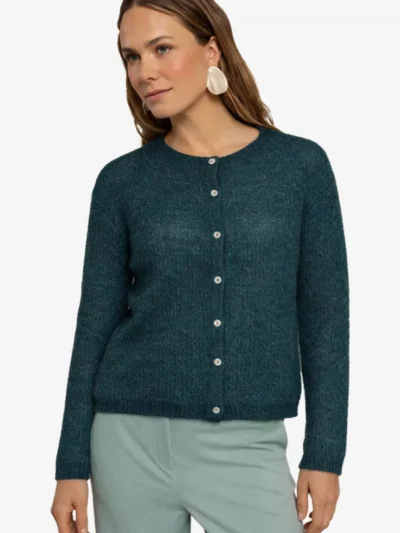 Studio Anneloes Studio Anneloes Vest - 7600 dark sage green