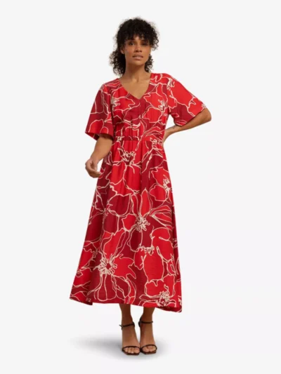 Studio Anneloes Studio Anneloes Jurk - 4028 ruby red/coral red