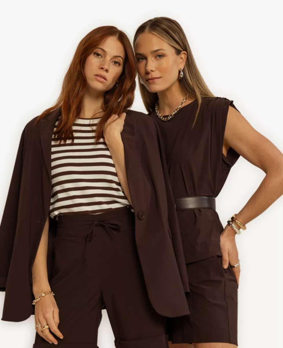 Studio Anneloes Short - 8700 espresso 3 Studio Anneloes Studio Anneloes Short - 8700 espresso