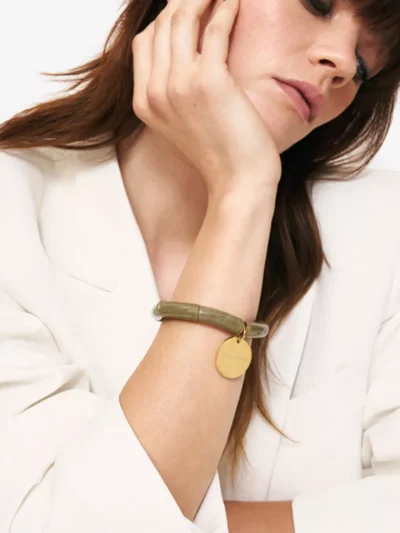 Vanessa Baroni Vanessa Baroni Armband - Khaki